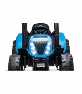 Tracteur électrique 12V A011 Bleu - Pack Luxe