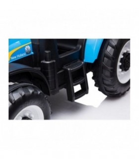 Tracteur électrique 12V A011 Bleu - Pack Luxe