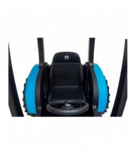 Tracteur électrique 12V A011 Bleu - Pack Luxe