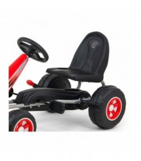 Kart à pédale Milly Mally Viper Rouge