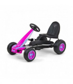 Kart à pédale Milly Mally Viper Rose