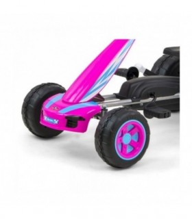 Kart à pédale Milly Mally Viper Rose