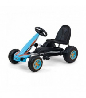 Kart à pédale Milly Mally Viper Bleu