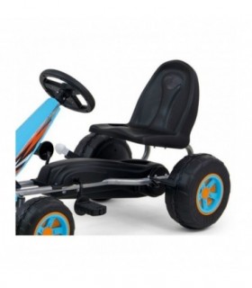 Kart à pédale Milly Mally Viper Bleu