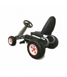 Kart à pédale Milly Mally Viper Blanc