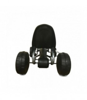 Kart à pédale Milly Mally Viper Blanc