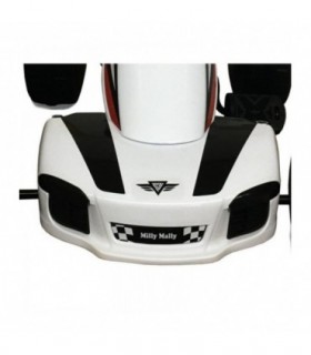 Kart à pédale Milly Mally Viper Blanc