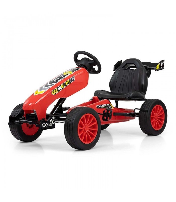 Kart à pédale Milly Mally Rocket Rouge