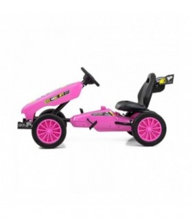 Kart à pédale Milly Mally Rocket Rose