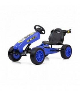 Kart à pédale Milly Mally Rocket Bleu