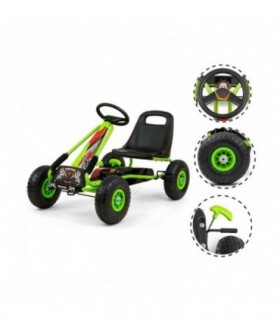 Kart à pédales Milly Mally Thor Vert