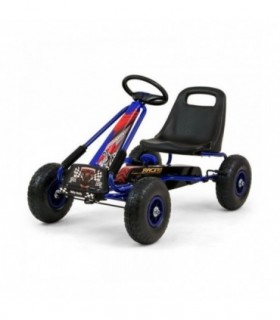 Kart à pédales Milly Mally Thor Bleu