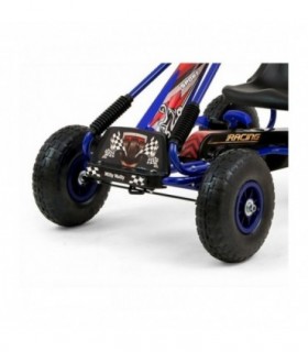 Kart à pédales Milly Mally Thor Bleu