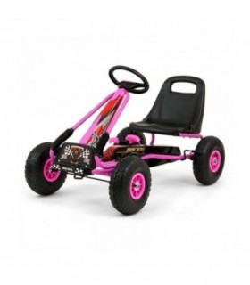 Kart à pédales Milly Mally Thor Rose