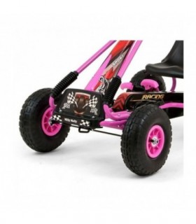 Kart à pédales Milly Mally Thor Rose