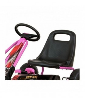 Kart à pédales Milly Mally Thor Rose