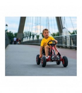 Kart à pédales Milly Mally Thor Rouge