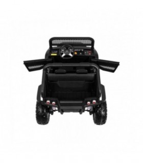 Voiture électrique 2 places 12V Mercedes Unimog Blanche - Pack Luxe