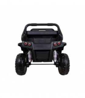 Voiture électrique 2 places 12V Mercedes Unimog Blanche - Pack Luxe