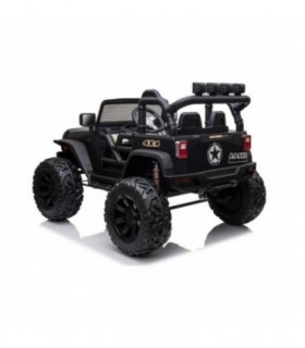 Voiture électrique 2 places 24V Jeep JC666 Noir - Pack Luxe