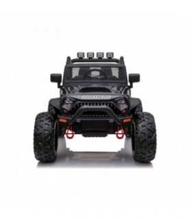 Voiture électrique 2 places 24V Jeep JC666 Noir - Pack Luxe