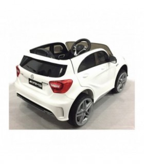 Voiture electrique bebe Mercedes-Benz A45 AMG Blanc Licence