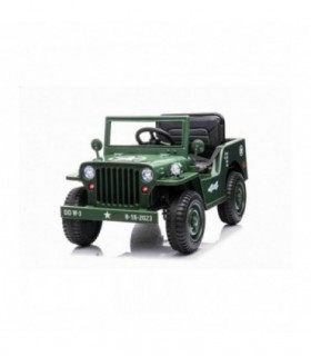 Voiture électrique USA ARMY-car PETITE verte propulsion arri