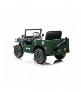 Voiture électrique USA ARMY-car PETITE verte propulsion arri