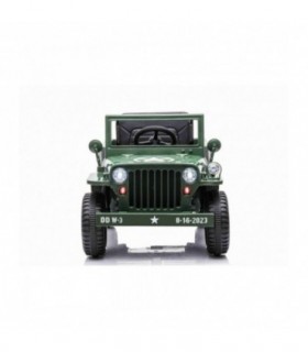 Voiture électrique USA ARMY-car PETITE verte propulsion arri