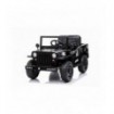 Voiture électrique 12V Jeep USA Army-car Small Noire