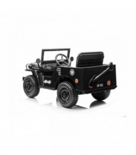 Véhicule électrique USA ARMY-car SMALL noir propulsion arriè