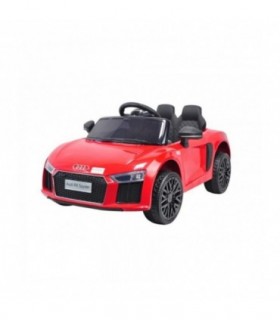Audi r8 small electrique enfant rouge sous licence d'origine