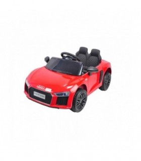 Audi r8 small electrique enfant rouge sous licence d'origine