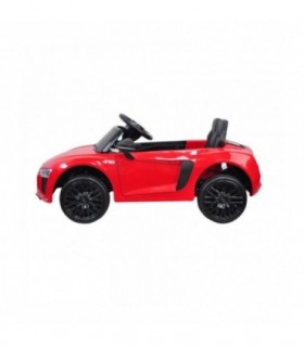 Audi r8 small electrique enfant rouge sous licence d'origine