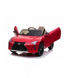Voiture électrique Lexus LC500 rouge sous licence d'origine