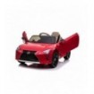 Voiture électrique 12V pour enfant modèle Lexus LC500 Rouge