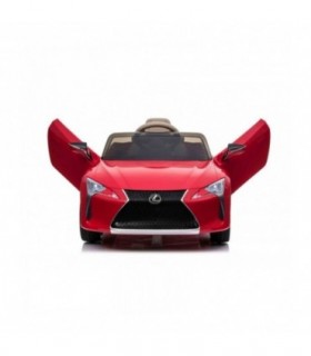 Voiture électrique Lexus LC500 rouge sous licence d'origine
