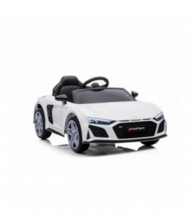 Voiture électrique Audi R8 Spyder NOUVEAU type blanc sous li