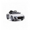 Voiture électrique enfant 12V Audi  R8 Spyder Blanche