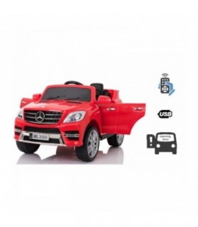 Voiture mercedes bebe 12V Mercedes-Benz ML 350 rouge Licence