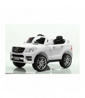 Voiture mercedes bebe 12V Mercedes-Benz ML 350 Blanc Licence