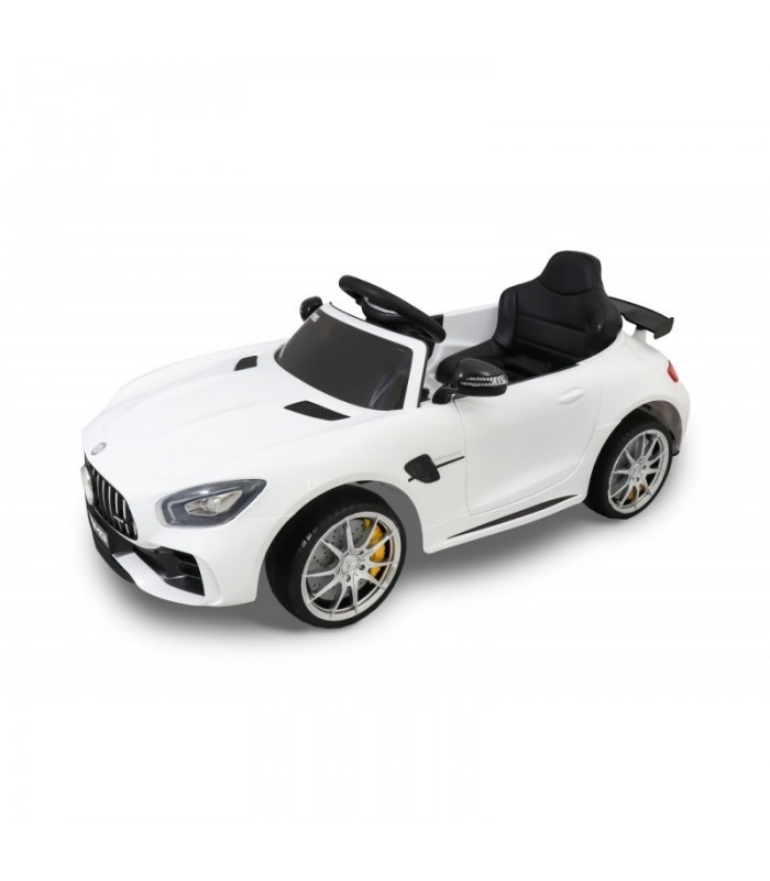 Véhicule électrique pour enfants Mercedes-Benz GTR Blanc Ori