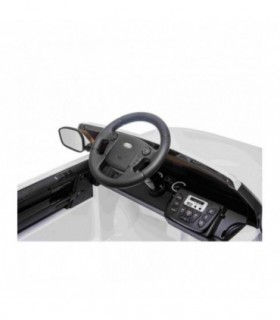 Voiture électrique enfant land rover discovery 12V blanche s