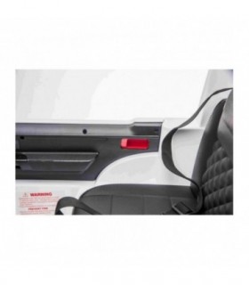 Voiture électrique enfant land rover discovery 12V blanche s