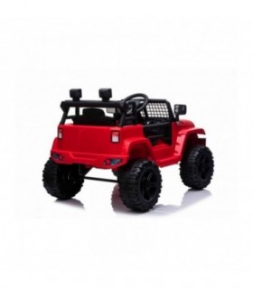 Voiture électrique OFFROAD à traction arrière rouge batterie