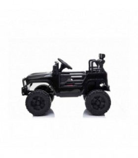 Voiture électrique OFFROAD à traction arrière noire batterie