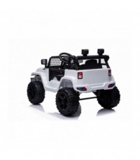 Voiture électrique OFFROAD à traction arrière blanche batter