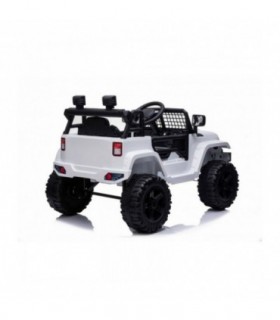 Voiture électrique OFFROAD à traction arrière blanche batter