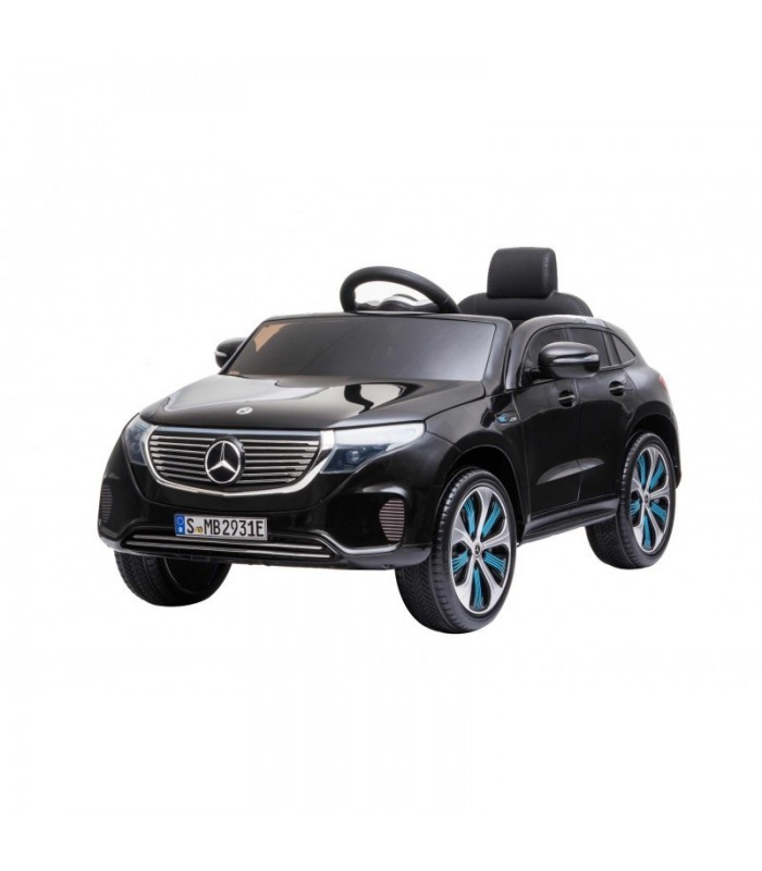 Voiture mercedes bebe 12V Mercedes-Benz EQC noire sous licen