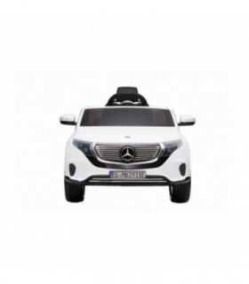 Voiture mercedes bebe 12V Mercedes-Benz EQC blanche sous lic
